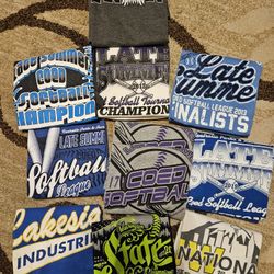 11 Large T-shirts