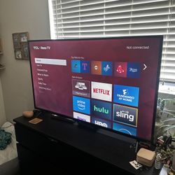 55” TCL Roku TV