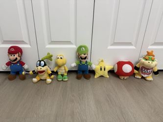Super Mario Stuff Animals