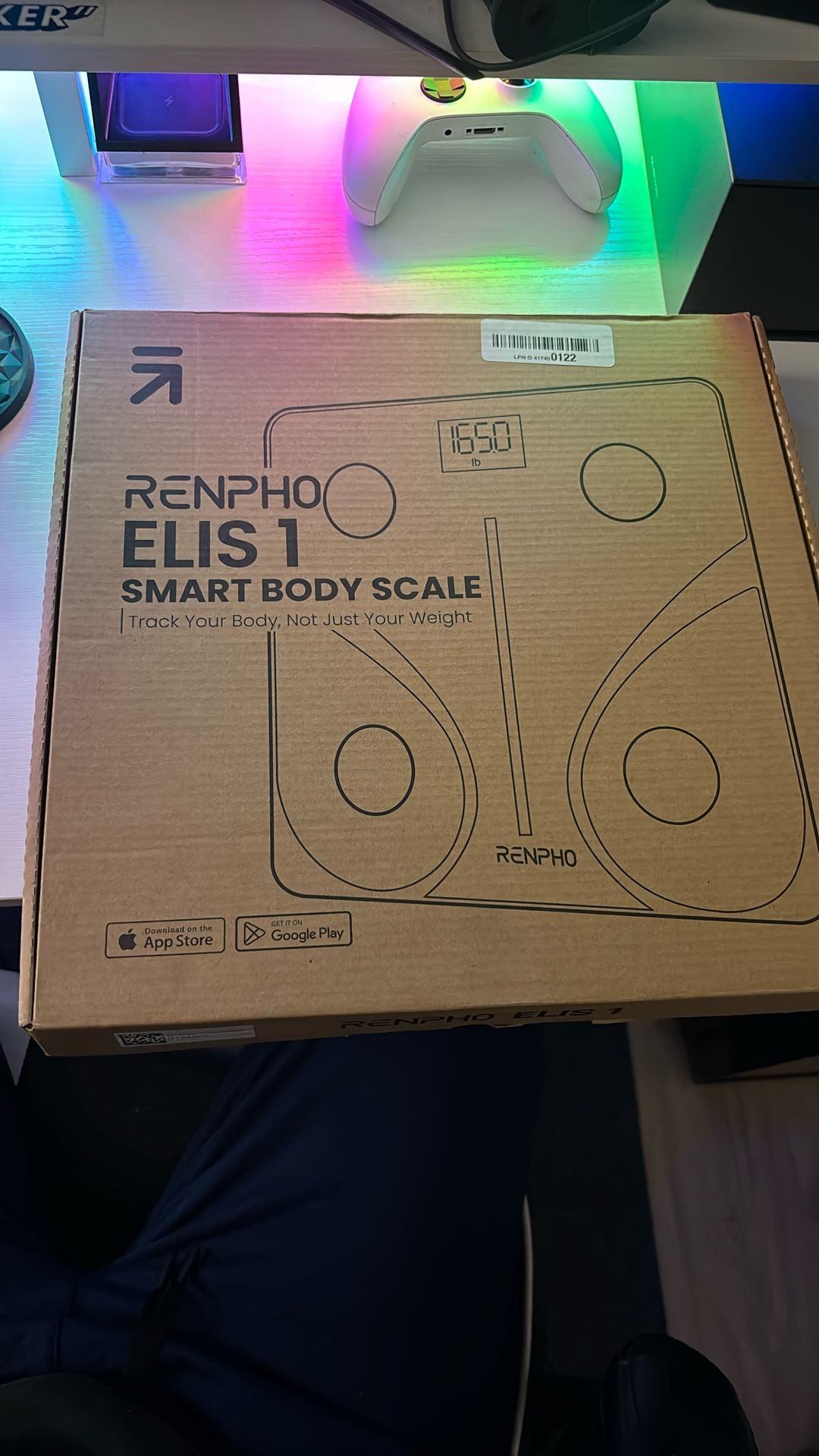 RENPHO Smart Scale for Body Weight, Digital Bathroom Scale BMI Weighing Bluetooth Body Fat Physician Scale, Body Composition Monitor Health Analyzer w