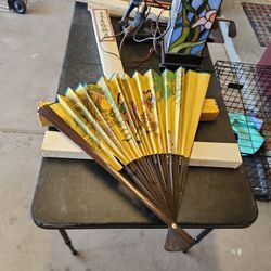Old Paper China Fan