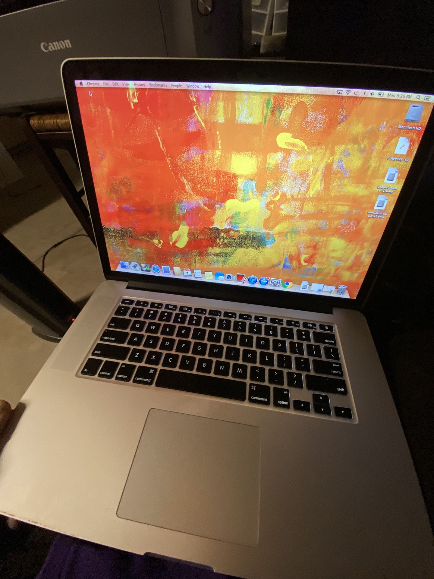 2012 MacBook Pro Retina I7