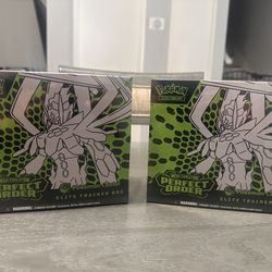 Perfect Order Elite Trainer Box Pokemon Center