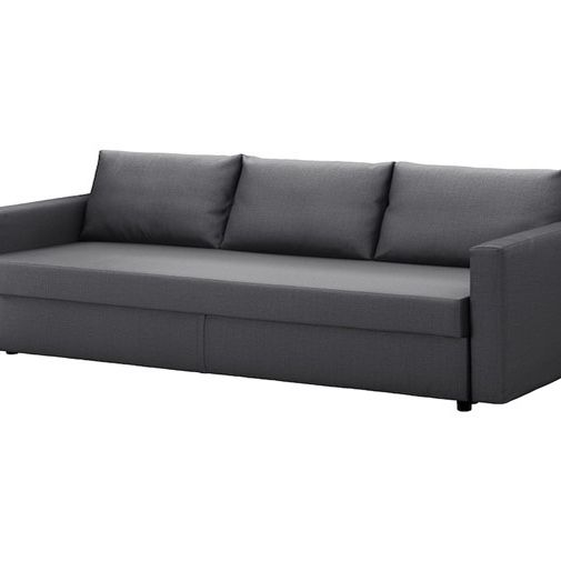 IKEA FRIHETEN Sleeper sofa, Skiftebo dark gray