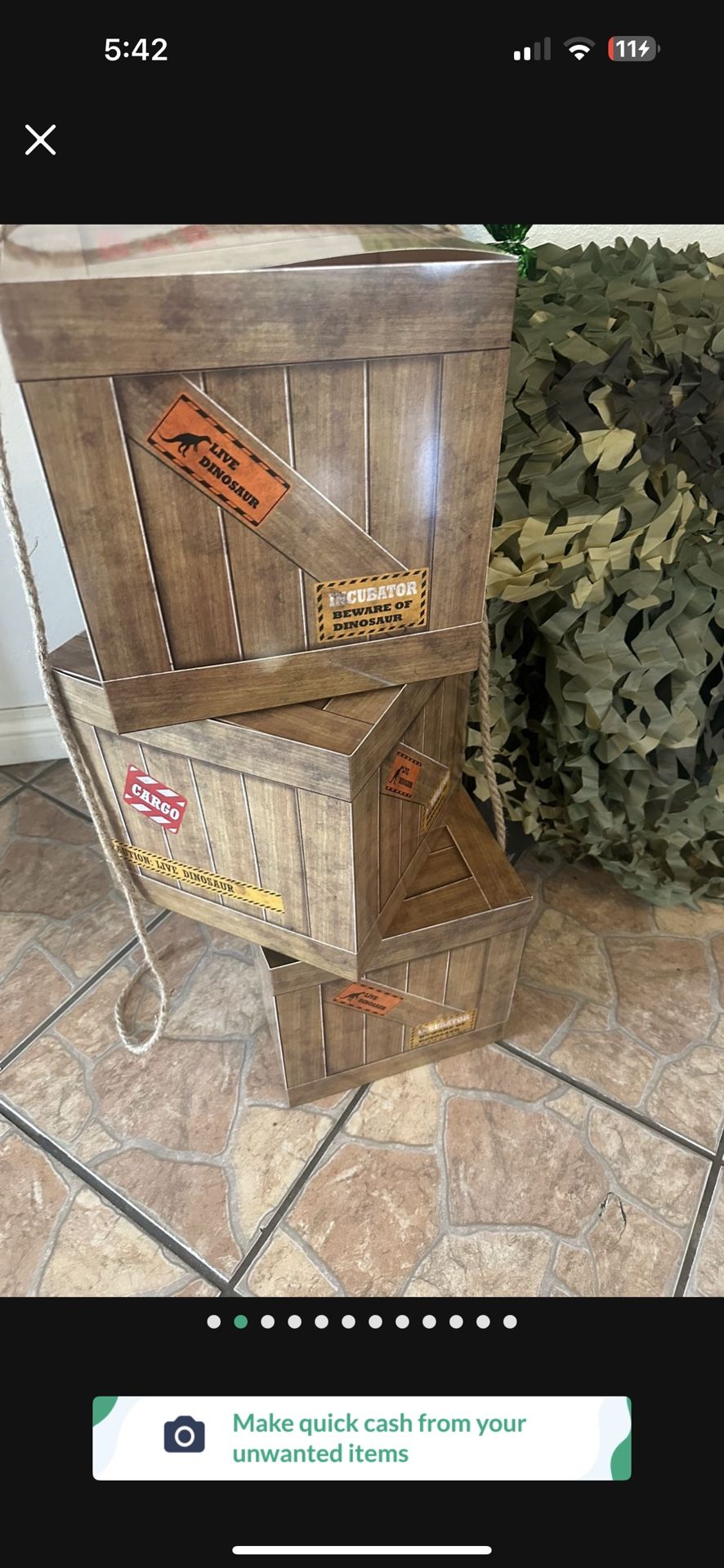 Dinosaur Themed Boxes