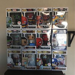 $8+ Marvel Funk Pops