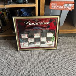 Budweiser Mirror