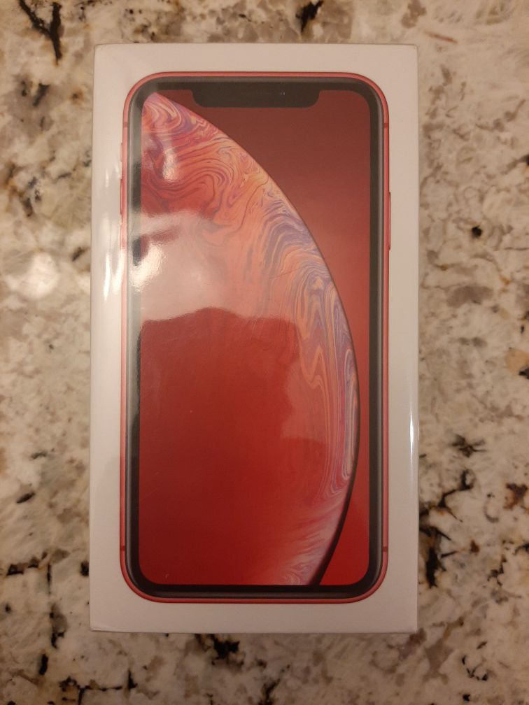 iPhone XR red edition factory unlocked