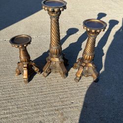 Pillar Candle Holders