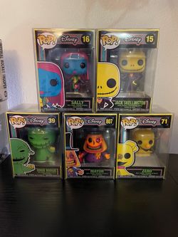 Funko pops Nightmare before Christmas