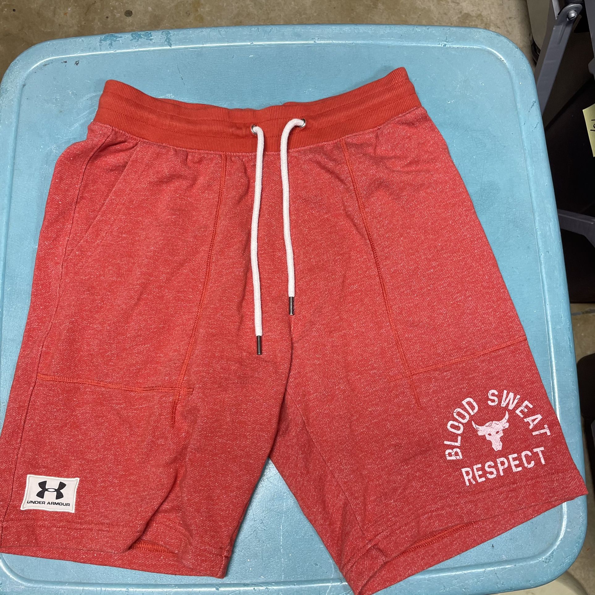 Under Armor x Project Rock Sweat Shorts 