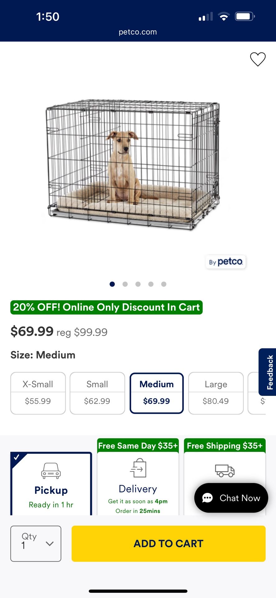 Small & Medium Wire Kennels