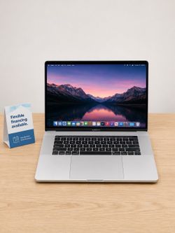 MacBook Pro 15” 💻🔥 Apple i7 ⚡ 16GB RAM 🚀 1TB SSD 💾 Touch Bar ✨ Office/Logic/Final Cut 🎵🎬 1-Year Warranty ✅ $0 Down Finance 💳 ✅ Microsoft Office