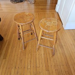 Wooden Bar Stools