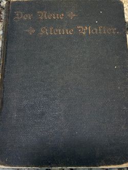 Vintage Der Neuekleine Psaler hardcover book