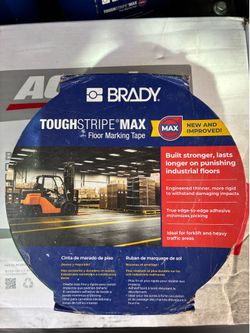 Brady Floor tough tape.