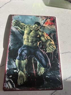 Hulk Marvel Metal Tin Sign