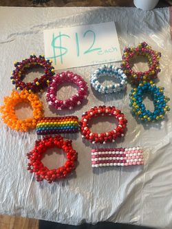 Kandi cuff bracelets $12 each!