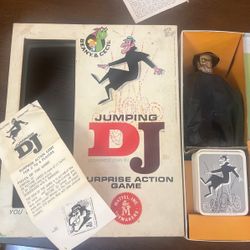 Jumping DJ - Vintage Board Game 1961 - Complete