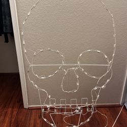 Light Up Halloween Skull