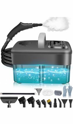 Steam Cleaner tor Home - 1600ML Water lank 15s Heat-Up Portable Steamer for Cleaning, 6 Level Adjustable, 2500W, 45PSI, 250°F Steam, Handheld Steam Cl