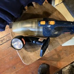 Ryobi flashlight & vacuum