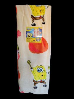 Spongebob Squarepants Throw 50x70in - Pumpkin Boogie