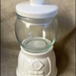 🍬 Hobby Lobby Mini Gumball-Style Container – 7” – Tray Décor – $5 (Hollywood, FL)