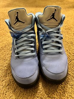 Air Jordan 5 Retro Blue Sneakers