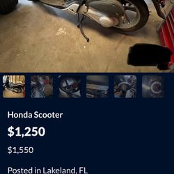 2010 Honda Scooter