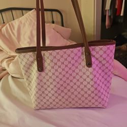 Zippered Tote Bag 
