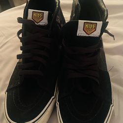 Vans Size 10 Kiss Rock Band Edicion 