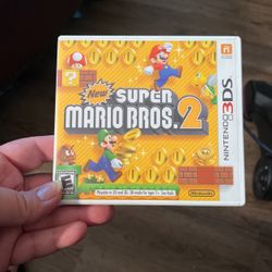 Super Mario Brothers Two For Nintendo 3Ds