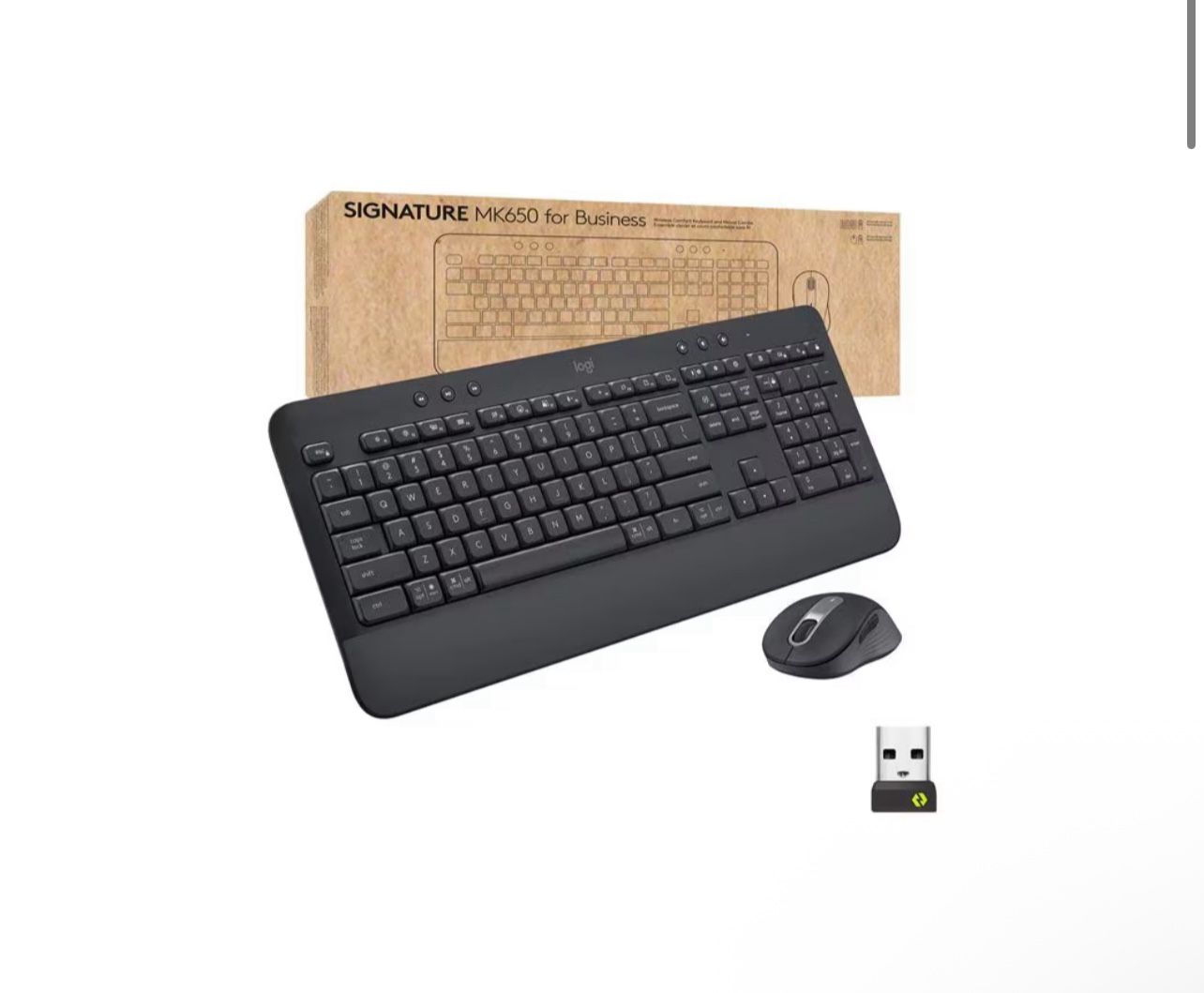 Logitech MK650 Signature Keyboard & Mouse Combo for Business