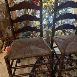 Antique Tell City Chairs