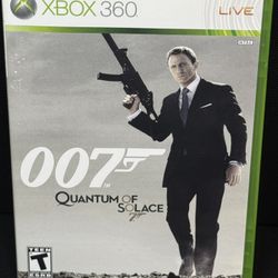 007 Quantum Of Solace  - CIB -  XBOX 360 