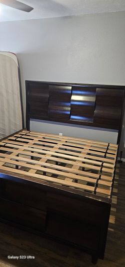Wood Bed King 