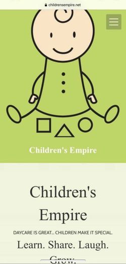 Children’s Empire Home Daycare & Preschool! ENROLL TODAY!!