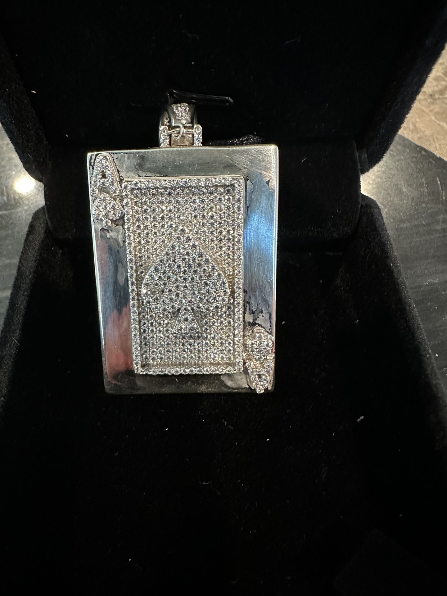 ACE SILVER PENDANT