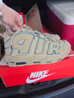 Brand new Nike uptempos size 12 mens "SEGUIN AREA"