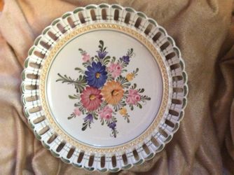 Floral Plate