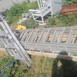 Ladder With Cable Hooks