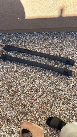 Black Roof Rack Cross Bars – Set of 2