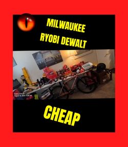 MILWAUKEE RYOBI DEWALT CHEAP 100s