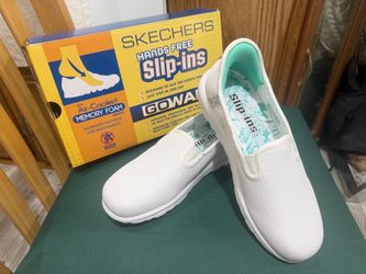 “SKECHERS” NEW Women’s Hands-Free Slip-ins Air-Cooled Memory Foam Sz 6