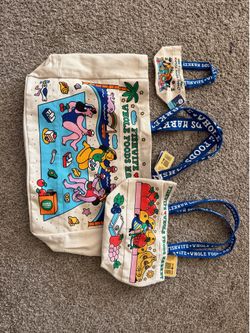 Whole Foods x Fishwife Tote Bags (All 3 sizes)