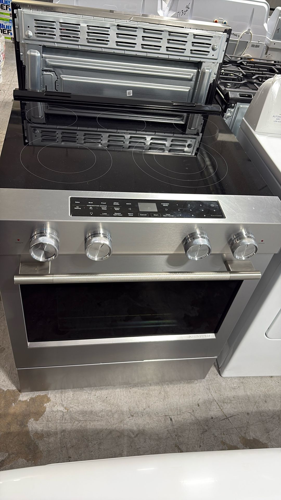 Kitchen Aid Schott Ceran Black/Chrome