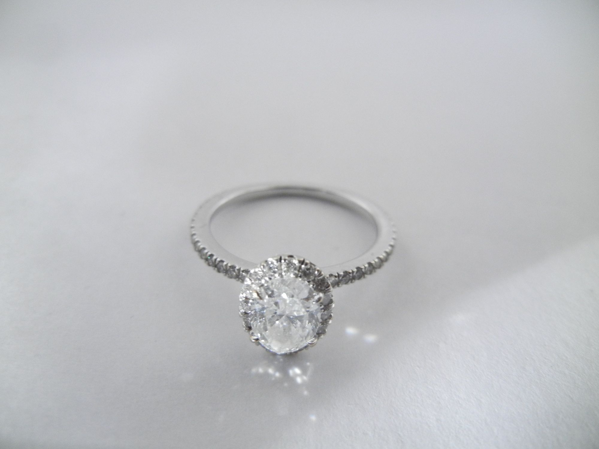 Engagement Ring (attached: Appraisal & GIA certification )