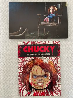 Chucky The Official Coloring Book / Custom backdrop photo poster