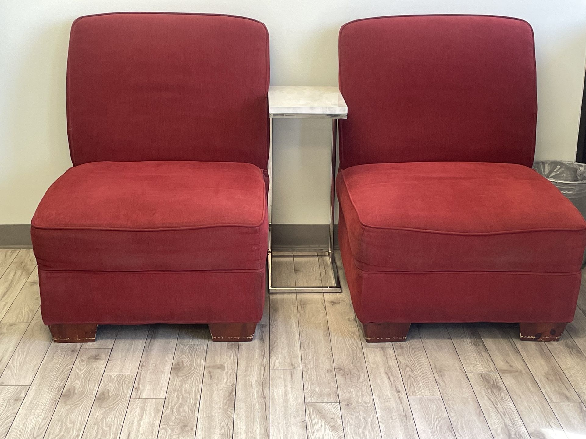 Armless Chairs (Set Of 2)